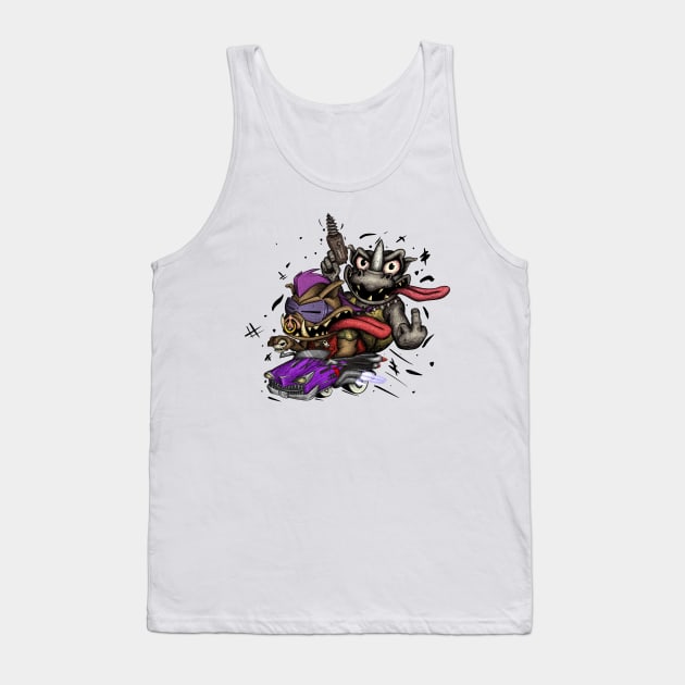 Hench Finks Tank Top by Just Reese Art